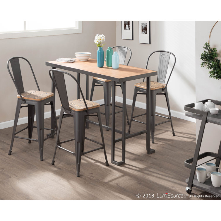 Borough Wharf Claremont 61cm Bar Stool & Reviews Wayfair.co.uk